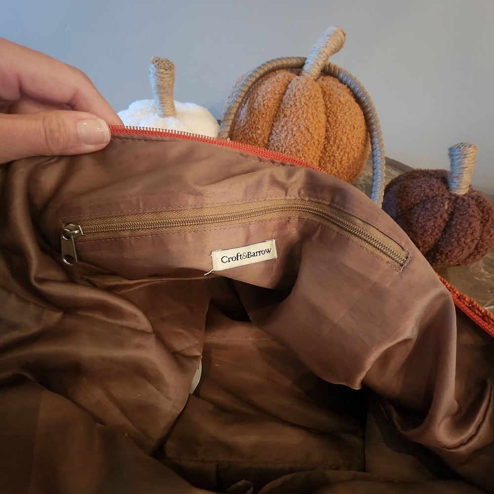 CROFT&BARROW KNIT TOTE BAG - Picture 5 of 6